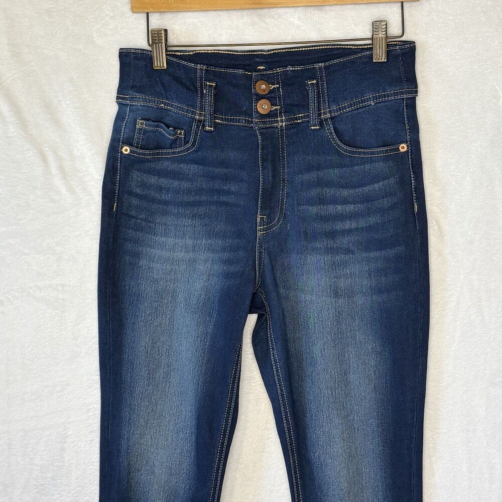 NOBO No Boundaries Juniors Size 9 Corset Skinny Jeans Cropped Cuffed - Picture 5 of 16